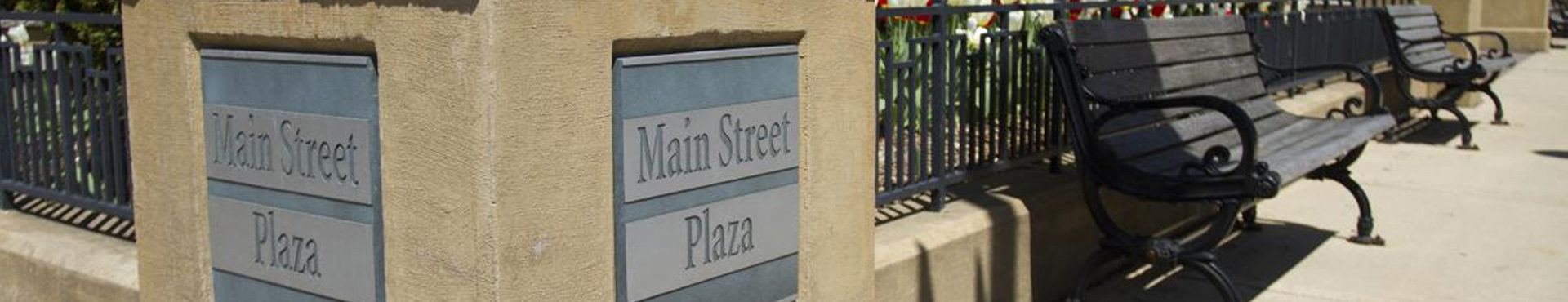 Downtown Downers Grove Main Street sign