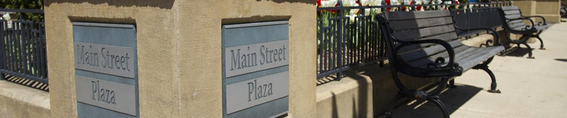 Downtown Downers Grove Main Street sign