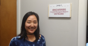 A licensed massage therapist