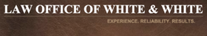 law office of white and white logo