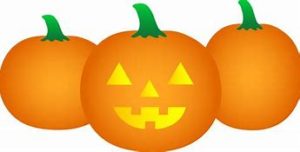 Trio of pumpkins