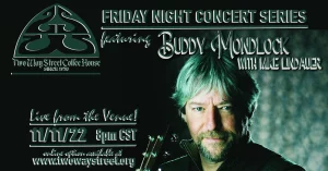 Two Way Street Coffee House Presents Buddy Mondlock with Mike Lindauer
