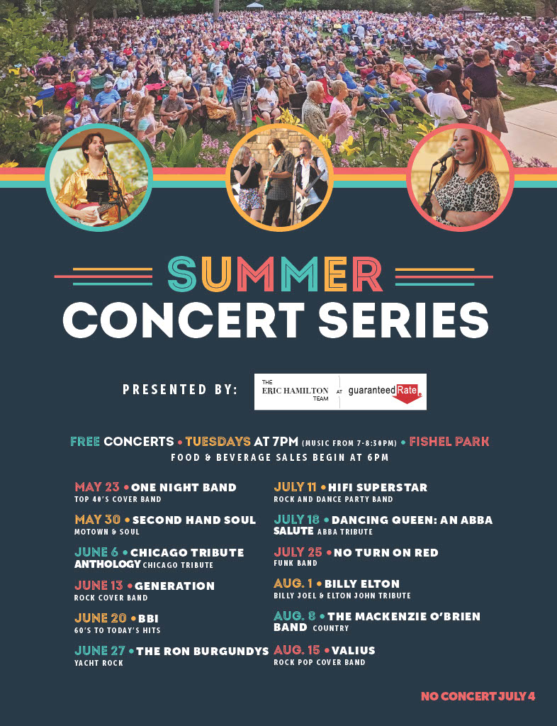 Summer Concert Series flyer