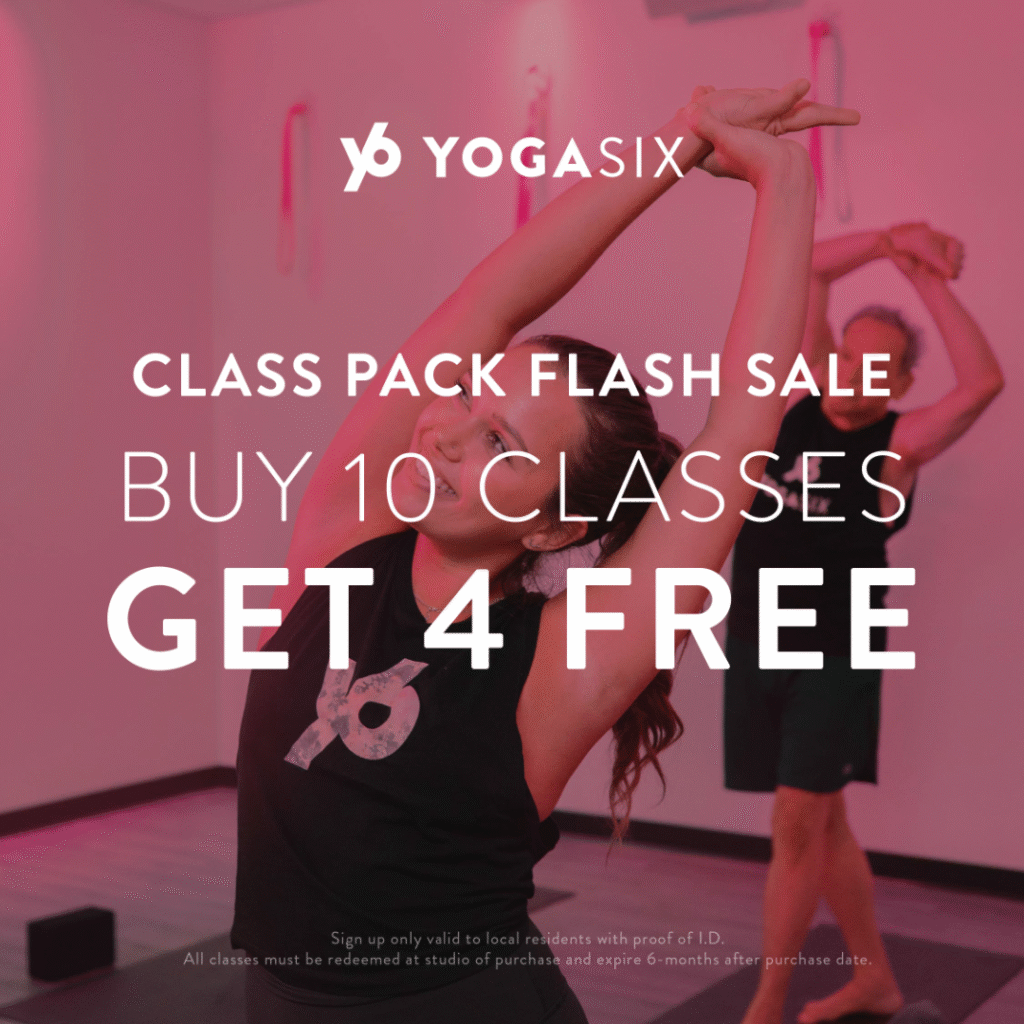 Class Pack Buy 10 Get 4 Free, YogaSixDG
